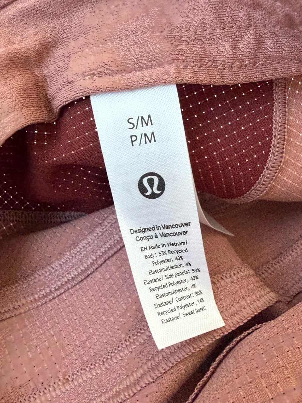 Lululemon Multi-Panel Running Hat in Red Clay/Rockwood - Picture 6 of 6